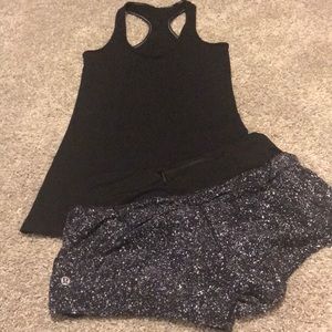 Lululemon Black racerback tank